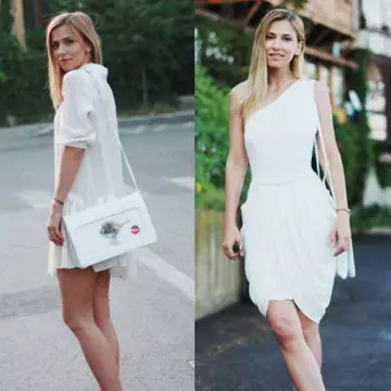 Dana Rogoz adoră albul. Vezi 4 ţinute superbe