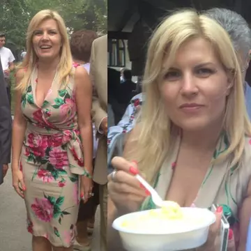 Poze: Uite cum s-a îmbrăcat Elena Udrea la picnic!