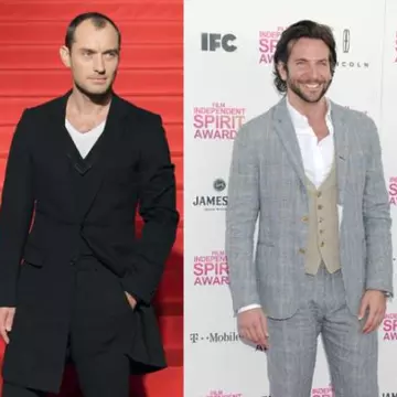 Bărbaţi hot la Hollywood: Bradley Cooper şi Jude Law