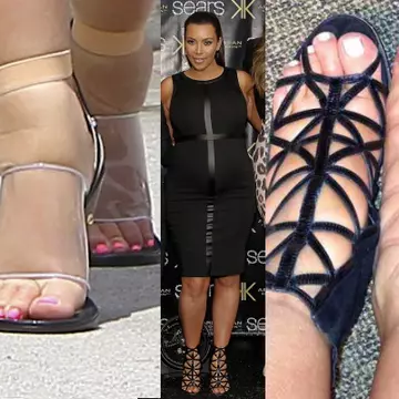 POZE: Kim Kardashian, în pragul depresiei! Uite cât de tare i s-au umflat picioarele!