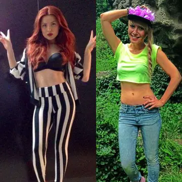 Cu abdomenul la vedere. 2 ţinute cool de vară inspirate de vedete