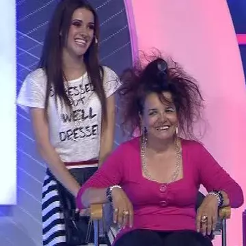 Ana-Maria Barnoschi, frizer în emisiunea “Roata norocului”