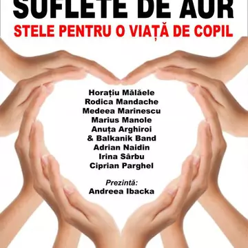 Andreea Ibacka, alături de Horațiu Mălăele și Rodica Mandache în Campania “Suflete de Aur” 