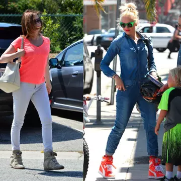 Adidaşii cu talpă înaltă, senzaţia sezonului! Uite cum să îi asortezi!