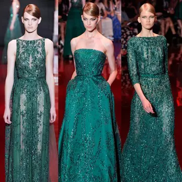 Rochii de ocazie Ellie Saab la Paris Fashion Week