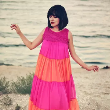 Ana Morodan, tinuta glamour pentru plaja