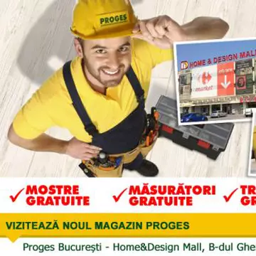 Un nou magazin PROGES, acum în incinta Home&Design Mall Bucureşti