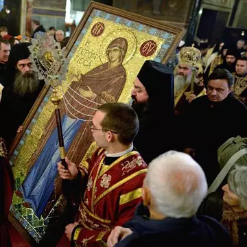 Semnul divin de pe Muntele Athos îi înspăimântă pe călugări: "Va avea loc o mare nenorocire"