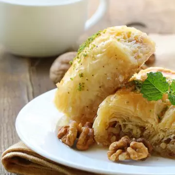 Baclava de casă cu miere