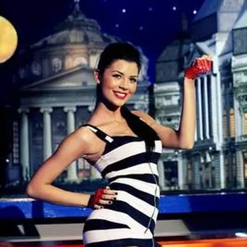 Bebeluşa Cristina, foarte dulce însărcinată în 8 luni