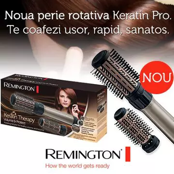 (P) Străluciri de mătase şi tratament regal pentru părul tău. Recomandarea specialiştilor Remington
