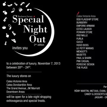 O nouă sesiune extraordinară de shopping nocturn la cea de-a doua ediție a evenimentului „Special Night Out”