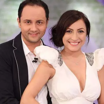 Poze de colecţie. Andra şi Cătălin Măruţă la nunta lor
