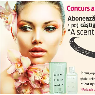 Câştigătorii concursului "A Scent by Issey Miyake"