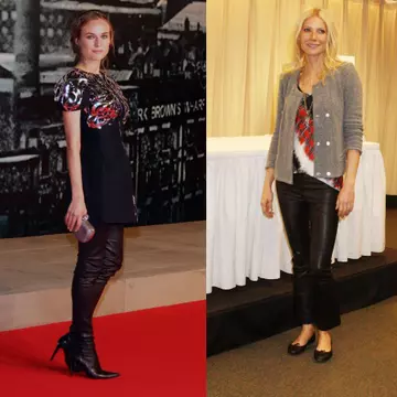 Pantalonii de piele, ultimul răcnet printre vedete. Învaţă să-i porţi cu graţie