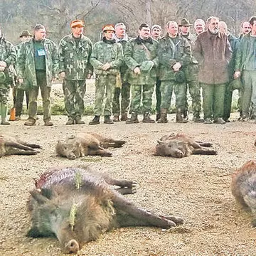 Scandal la vânătoarea lui Ţiriac. A fost chemată poliţia