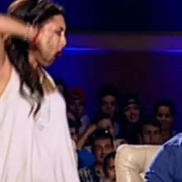 Andra, cu lenjeria la vedere la "Românii au talent"