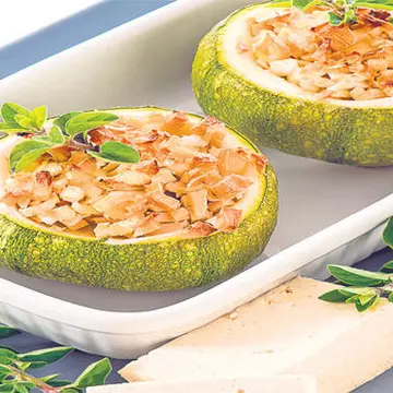 Dovlecei umpluţi cu tofu. Reţetă de post