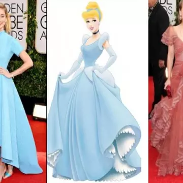 Vezi rochiile vedetelor inspirate de prinţesele din desenele animate Disney!