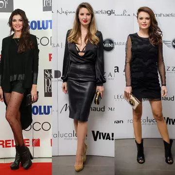 5 ținute negre ale vedetelor, la o prezentare de modă
