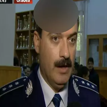 Polițistul cu cea mai tare freză din România