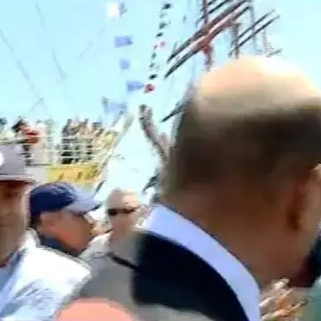 Preşedintele Traian Băsescu a fost scuipat la Constanţa