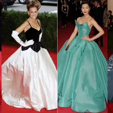 Spectaculoase şi extravagante! Rochiile de prinţesă, preferatele vedetelor la Met Gala 2014! 