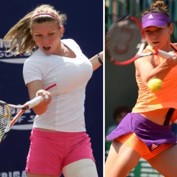 Iată cum arăta Simona Halep înainte de operaţia de micşorare a sânilor