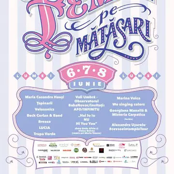 Festivalul Femei pe Mătăsari revine la București, în acest weekend
