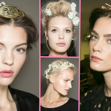 Cel mai romantic trend al verii: flori în păr