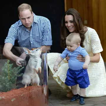 Prinţul George împlineşte astăzi un an. Iată-l cu părinţii lui în ipostaze inedite! Foto