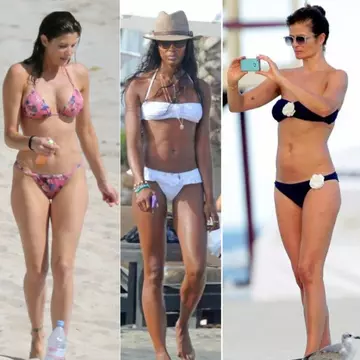 Cum arată acum manechinele generaţiei de aur în costum de baie