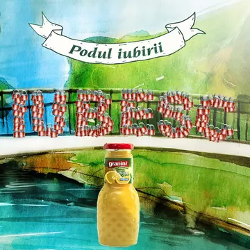 Granini aseaza Bucurestiul pe harta mondiala a iubirii