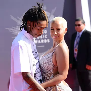 Modelul Amber Rose și rapperul Wiz Khalifa au decis să meargă pe drumuri separate