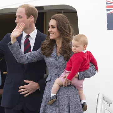 Ce familie fericită! Kate Middleton, prinţul William şi fiul lor, George, în cele mai frumoase ipostaze!