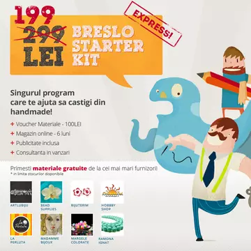 Pentru pasionatii de handmade! 8 magazine art&hobby iti dau materiale GRATUIT