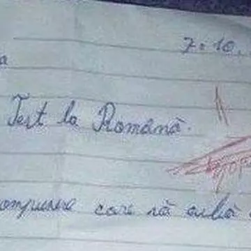 Vai de noi! Uite hal de compunere a unui elev de clasa a VII-a! E de râs sau de plâns?