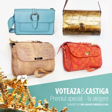 Unica si Avantaje te premiaza! Voteaza-ti preferatii si castiga produse de designer!