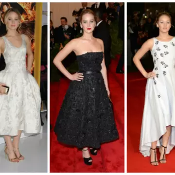 Cele mai frumoase rochii purtate de Jennifer Lawrence
