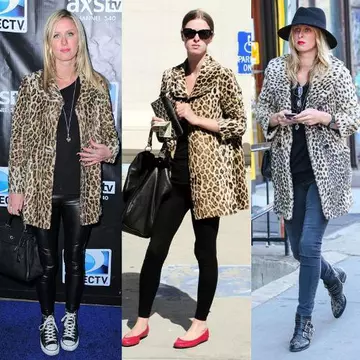 Cum porţi jacheta animal-print. Inspiră-te de la Nicky Hilton!