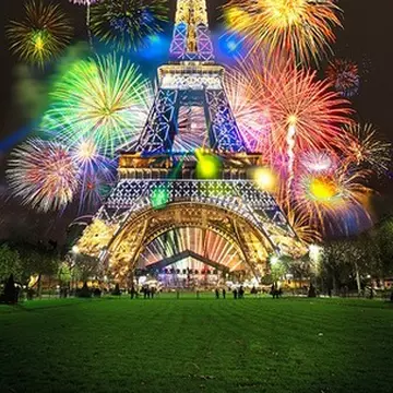Bonne année! din orașul romantismului, Paris