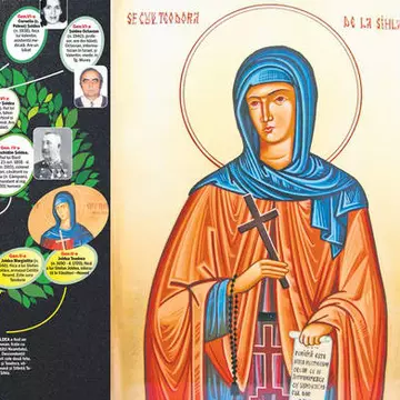 S-au găsit rudele Sfântei Teodora! Vezi arborele genealogic al milostivei și află ce spun urmașii ei, după trei secole  