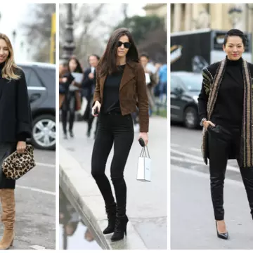 Cum s-au îmbrăcat fashionistele la Săptămâna Modei Haute Couture de la Paris