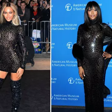 Lungă sau scurtă? Cui îi stă mai bine acestă rochie Tom Ford?