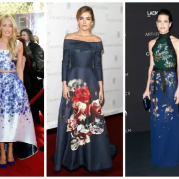 Trend-alert: imprimeul floral. Cum îl poartă vedetele