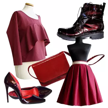 Top 15 accesorii vestimentare în culoarea anului 2015: Marsala