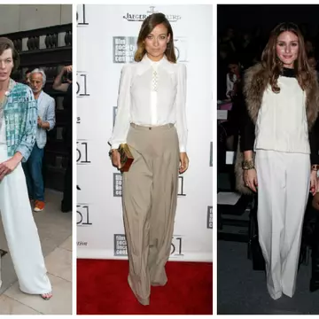 Trend-alert: pantalonii largi. Cum îi poartă vedetele
