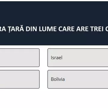 Știi care e singura țară din lume cu 3 capitale? 