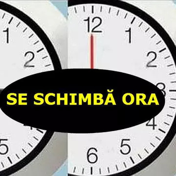 Vezi cand se schimba ora pentru ca de data asta va fi un pic diferit