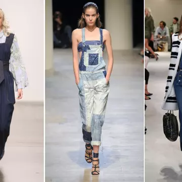 Cum porți salopeta din denim 
